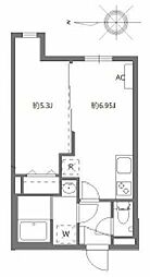 セレヌコート池袋本町 1LDKの間取図画像