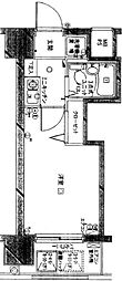 パレ・ドール千石 1Kの間取図画像