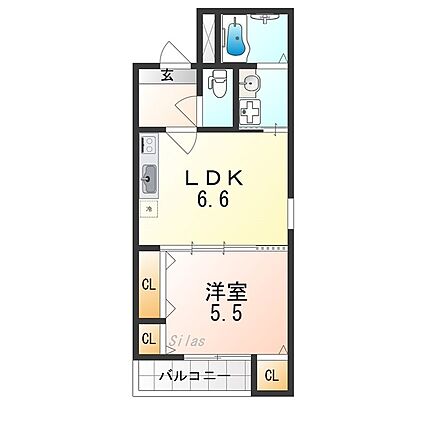 フジパレス高石駅北5番館_間取り_0