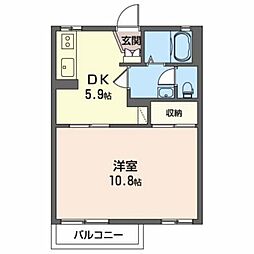 フレグランス上大沢Ａ 1階/102
