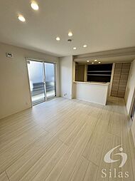 JR阪和線 長居駅 徒歩13分の賃貸アパート 2階2LDKのリビング/ダイニング