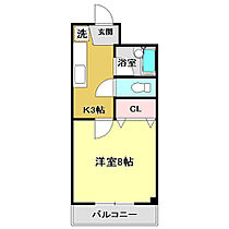 コンフォート鏡川 311 ｜ 高知県高知市玉水町（賃貸マンション1K・3階・24.70㎡） その2