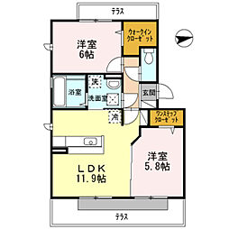 ガーデンコート金岡　B棟 1階