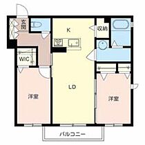 シャーメゾン日根野 0201 ｜ 大阪府泉佐野市日根野7188（賃貸アパート2LDK・2階・57.70㎡） その2