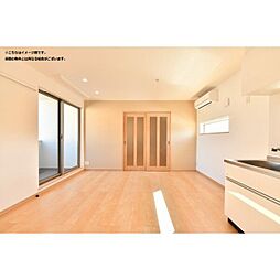 南海高野線 初芝駅 徒歩5分の賃貸アパート 3階1LDKのリビング/ダイニング