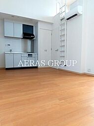 カスタリア目黒かむろ坂 14階ワンルームのリビング/ダイニング