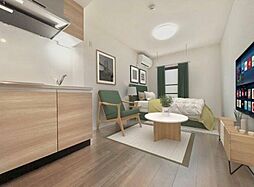 アーバンネスト渋谷本町 4階ワンルームのリビング/ダイニング