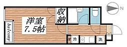 興和太平アパートメント 1Kの間取図画像