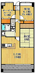 ARDERHILLS 3LDKの間取図画像