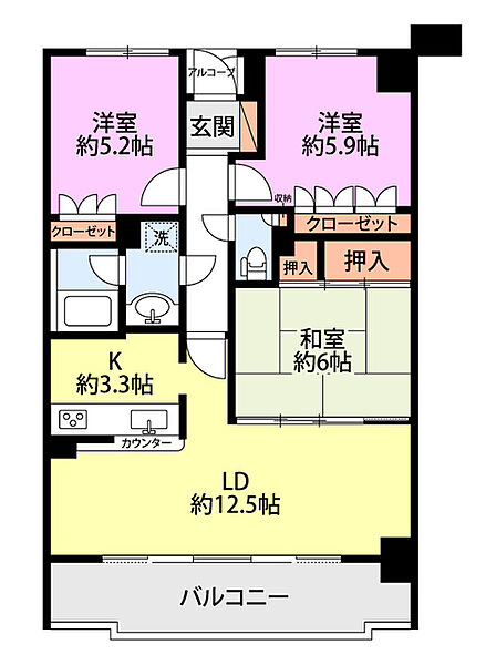 画像2:間取図