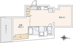 GrandStoryYOGA2 1LDKの間取図画像