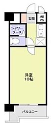 スミノ藤沢 1Kの間取図画像