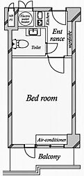 ライオンズマンション道玄坂 1Kの間取図画像