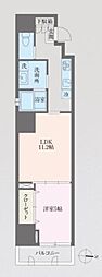 オーキッドレジデンス秋葉原 1LDKの間取図画像