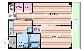 大阪府吹田市古江台５丁目（賃貸マンション1LDK・6階・37.92㎡） その2