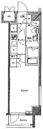 セジョリ王子駅前 1Kの間取図画像