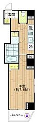 アリーチェ新御徒町 1Kの間取図画像