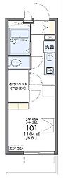 レオパレスBloomSumi 1Kの間取図画像