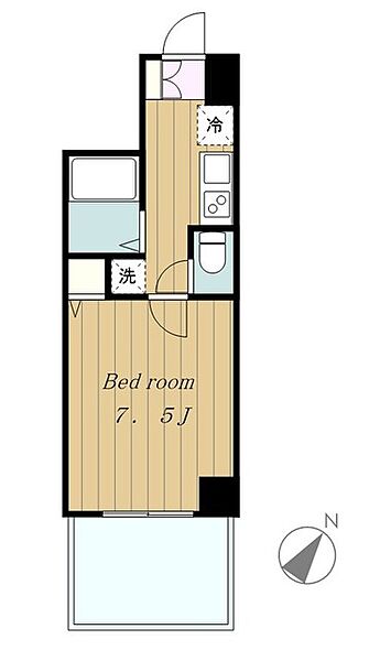 東京都町田市原町田６丁目(賃貸マンション1K・5階・24.53㎡)の写真 その2