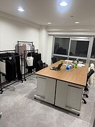 秀和築地レジデンス 5階ワンルームのリビング/ダイニング