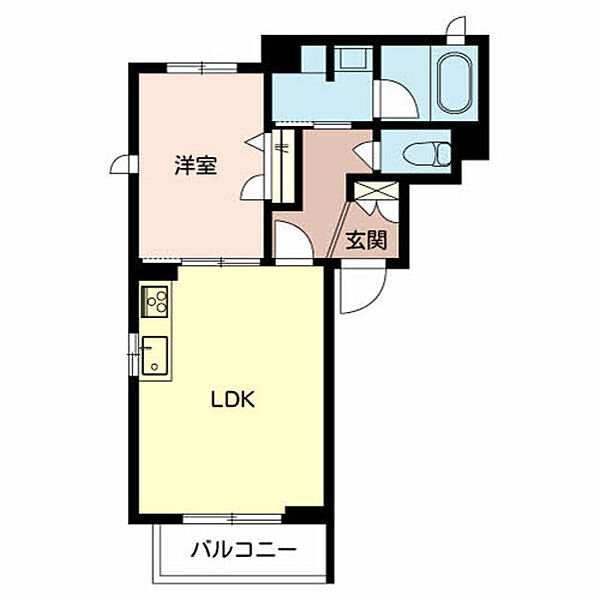 ShaMaisonRicco ｜大阪府堺市北区新金岡町５丁(賃貸マンション1LDK・2階・40.13㎡)の写真 その2