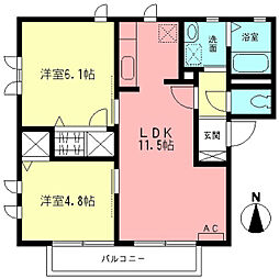 メゾンタカ 1階/105