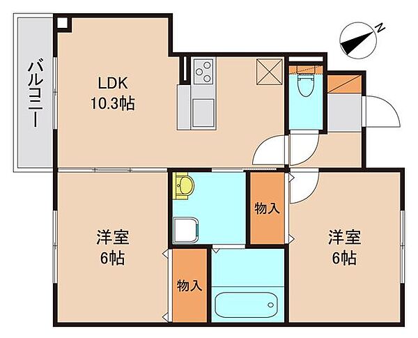 画像2:間取り図