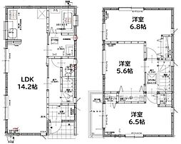 グランソフィア加美 3LDKの間取り