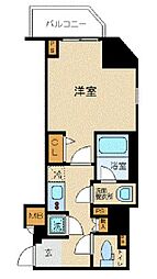 レグゼ上野 1Kの間取図画像