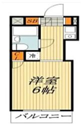 ウインベルソロ赤羽第3 ワンルームの間取図画像