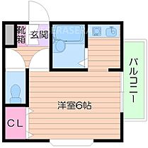 大阪府吹田市山手町４丁目（賃貸マンション1K・2階・23.00㎡） その2