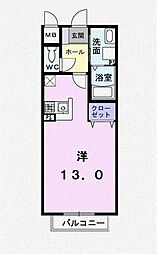 間取図画像 ワンルーム