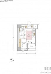 Urbanex文京本郷 1DKの間取図画像