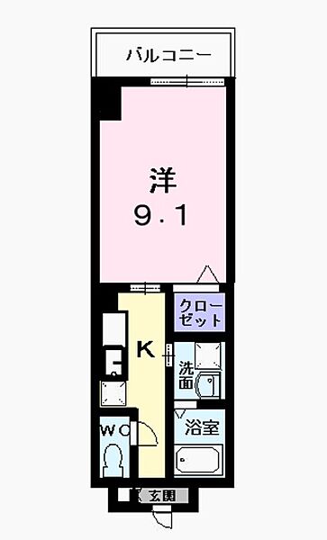 プリメイラ ヴェラ ｜大阪府大阪市住吉区苅田５丁目(賃貸マンション1K・4階・30.90㎡)の写真 その2