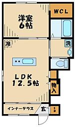 オーク　テラス 1階