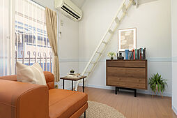 ライフピアキャッツ 201 2階ワンルームのリビング/ダイニング