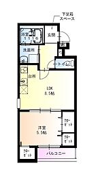 フジパレス高石駅南I番館 2階