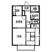 ハイツ萩 0201 ｜ 和歌山県和歌山市布引770-3（賃貸アパート2DK・2階・44.80㎡） その2