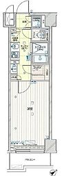 ルーブル南馬込参番館 1Kの間取図画像