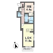 スエルテ 00301 ｜ 千葉県市川市北方町４丁目1879-1878,1877（賃貸マンション1LDK・3階・42.77㎡） その2