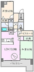 ルイシャトレ新大塚 2SLDKの間取図画像