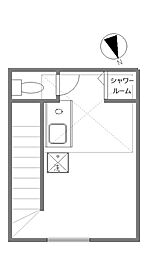 CIRCLEHOUSE田園調布2番館 ワンルームの間取図画像