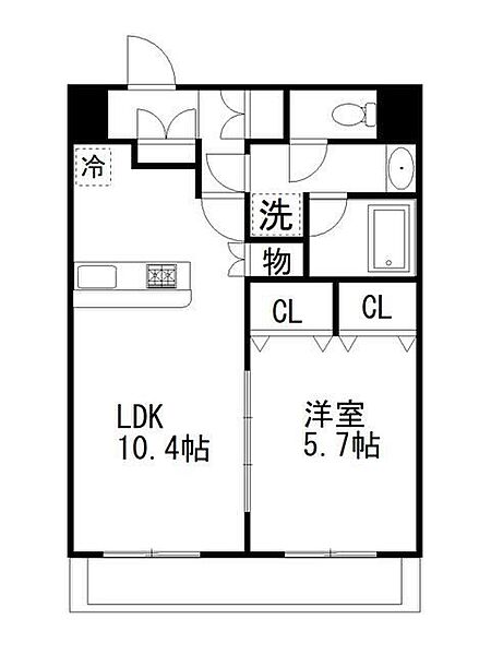 Prescelto　壱番館 ｜東京都練馬区豊玉中２丁目(賃貸マンション1LDK・5階・41.20㎡)の写真 その2