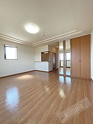 JR和歌山線 岩出駅 3.4kmの賃貸アパート 2階1Kのリビング/ダイニング