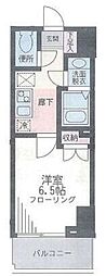 TheParkcross藤沢 1Kの間取図画像