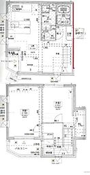 ダリア横浜 2LDKの間取図画像