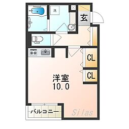 近鉄南大阪線 針中野駅 徒歩4分