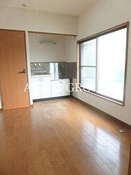 結城ハイツ 2階1Kのリビング/ダイニング