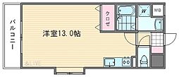 プチメゾン ワンルームの間取図画像