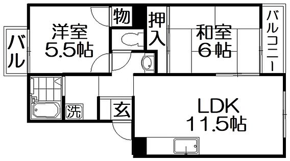 ダブルツリー1番館_間取り_0
